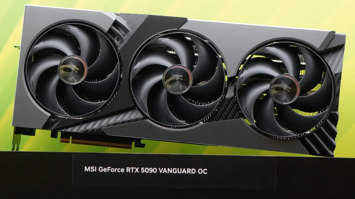 MSIGeForce RTX 5090 Vanguard OC。
