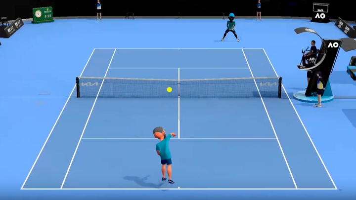 澳網公開賽變身 Wii Sports？！動畫直播技術告別版權糾紛突破轉播限制！