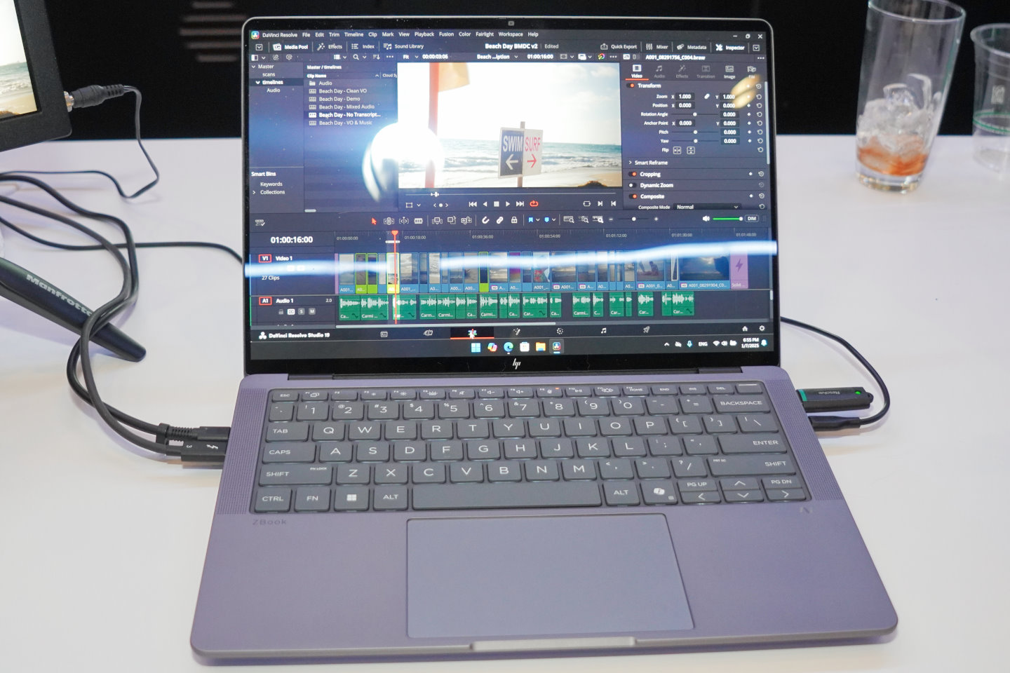 HP ZBook Ultra G1a行動工作站同樣搭載Ryzen AI Max+ 395處理器，cTDP為更高的55W，有助於提高效能表現。
