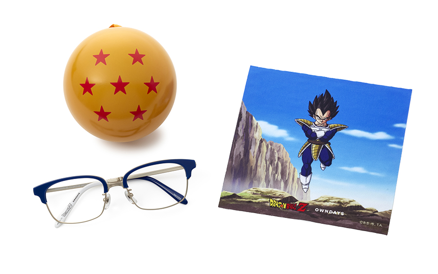 OWNDAYS 與《七龍珠 Z》跨界合作聯名折疊眼鏡，同步推出限量神龍禮盒