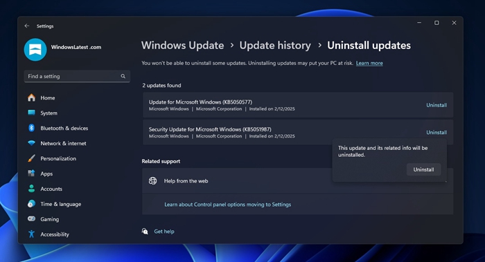 Windows 11 最新修補程式 KB5051987 災情頻傳：檔案總管頻繁崩潰、更新安裝卡關