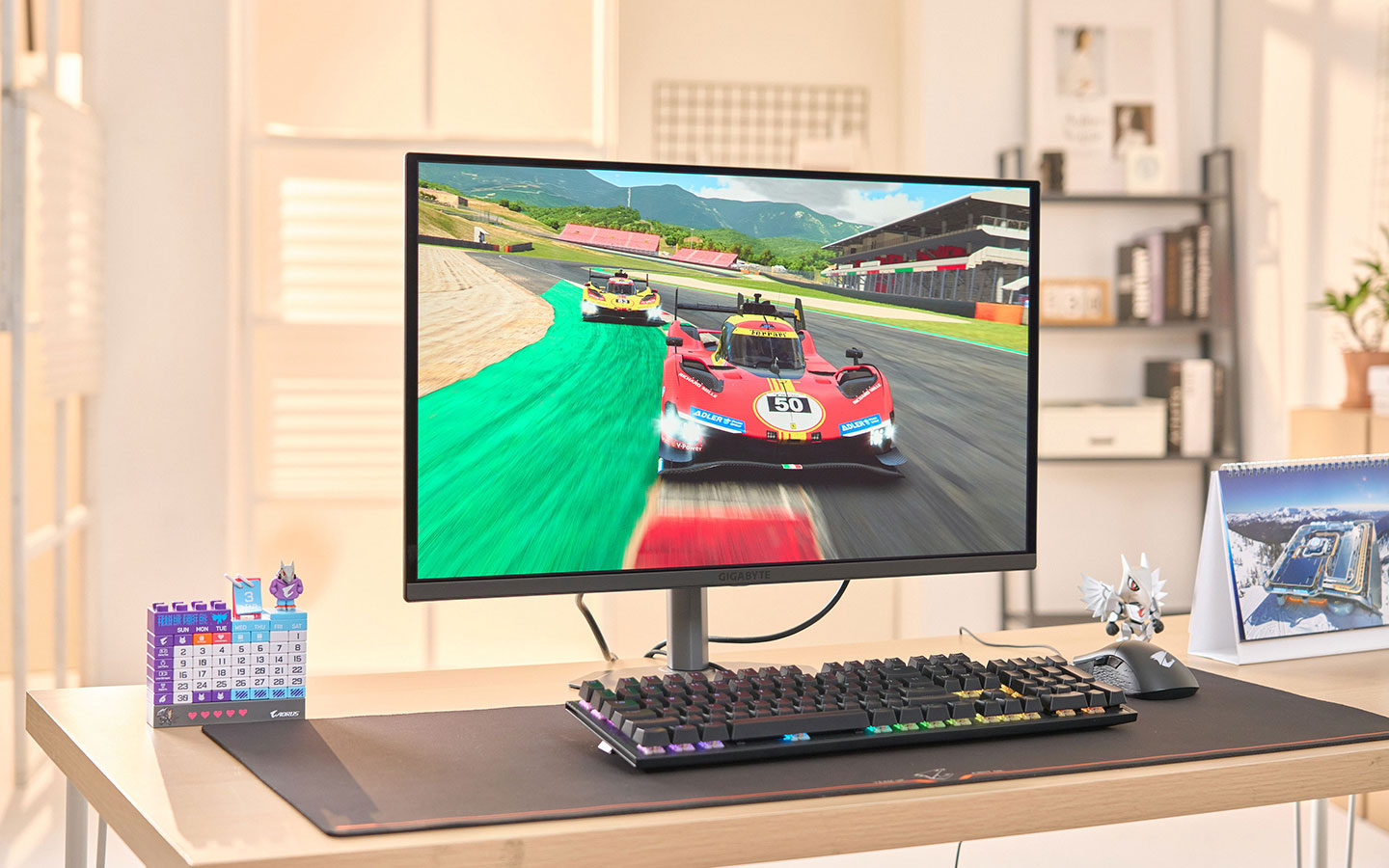 MO27Q2 擁有 240Hz 的超高更新率，因此能夠非常流暢地展現動態影像，VESA ClearMR 13000 清晰度認證也確保遊戲畫面能呈現最細緻的內容。