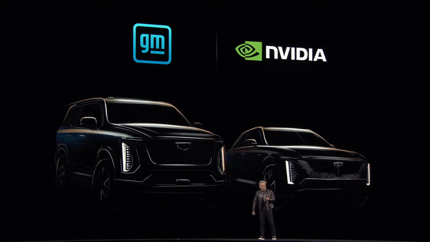 GM將與NVIDIA共同利用AI、模擬和加速運算技術，合作開發下一代車輛、工廠和機器人。