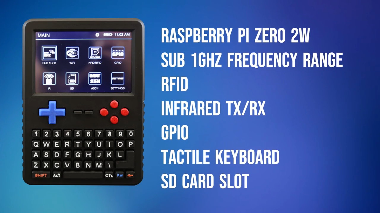 Interrupt是款以Raspberry 2 Zero W開發板為基礎，並搭載實體鍵盤的土砲迷你電腦。
