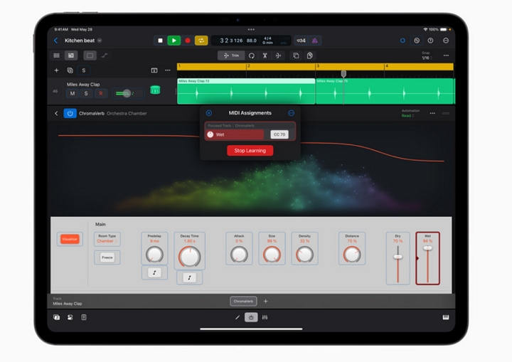 Apple 推出 Logic Pro 更新功能，全面升級 Mac 與 iPad 節奏製作能力