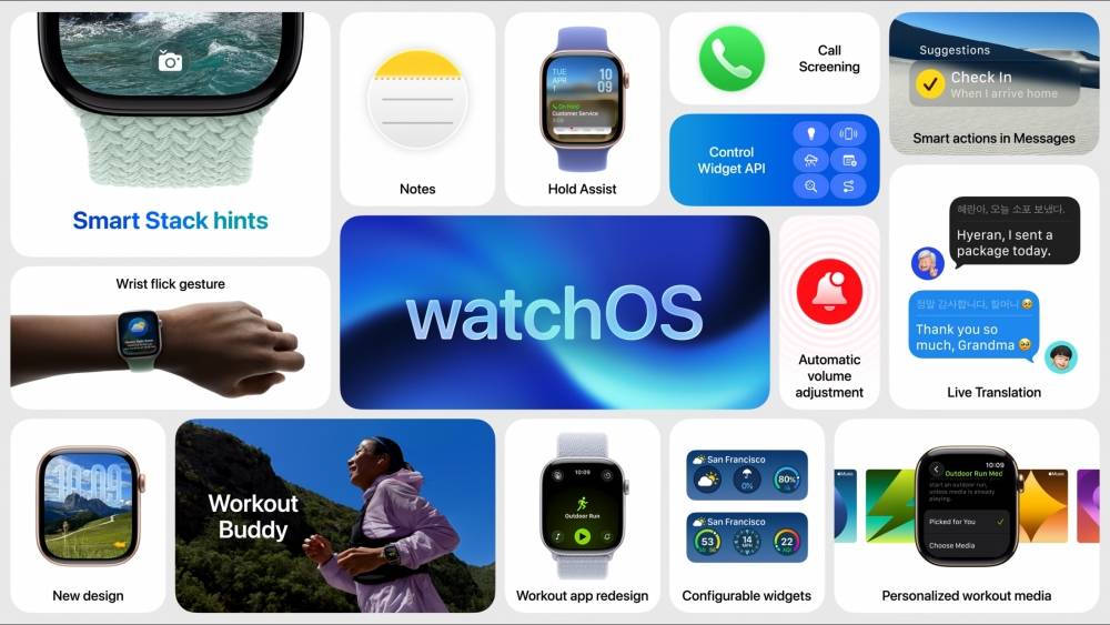 watchOS 26 新增智慧健身夥伴，強化日常互動與運動體驗