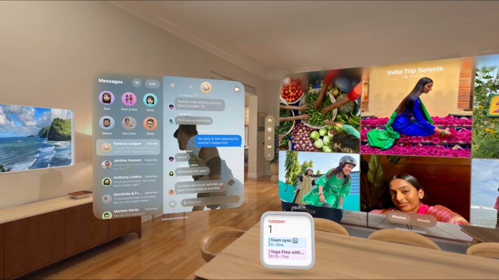 visionOS 26 加入空間小工具、真實感更強的虛擬人像與支援 PS VR2 控制器