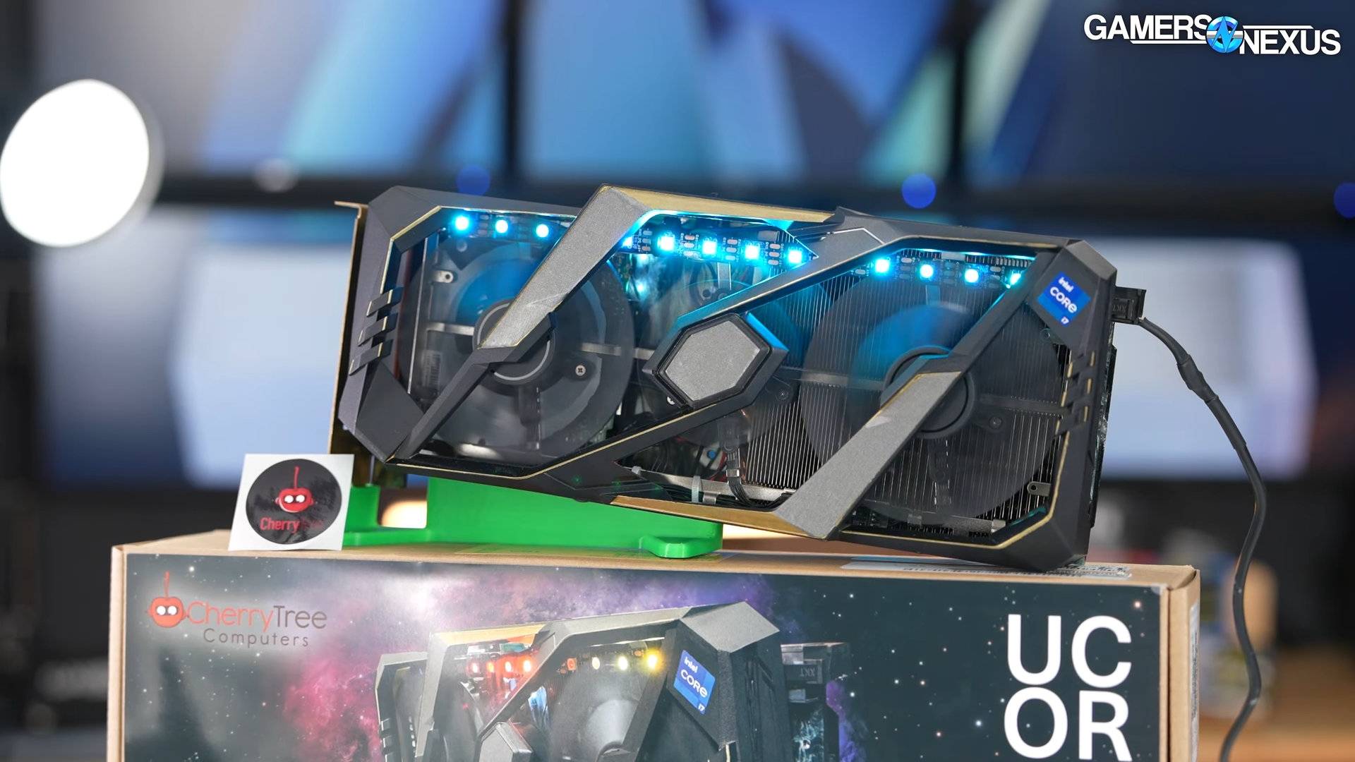 強人將 GeForce RTX舊顯卡DIY改造成迷你電腦！搭載Intel i7處理器真的能開機跑遊戲