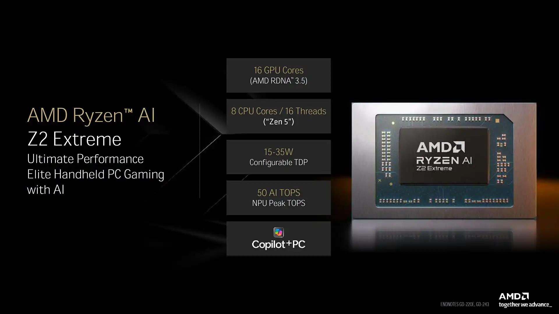 AMD Ryzen Z2 Extreme 掌上型遊戲機處理器跑分曝光：單核效能提升 26.5%，多核提升 27%