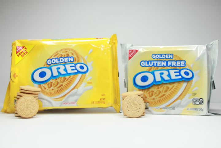 頗受消費者歡迎的 OREO 無麩質黃金香草夾心亦是由 AI 開發的新品項。(圖片來源：MASS LIVE)