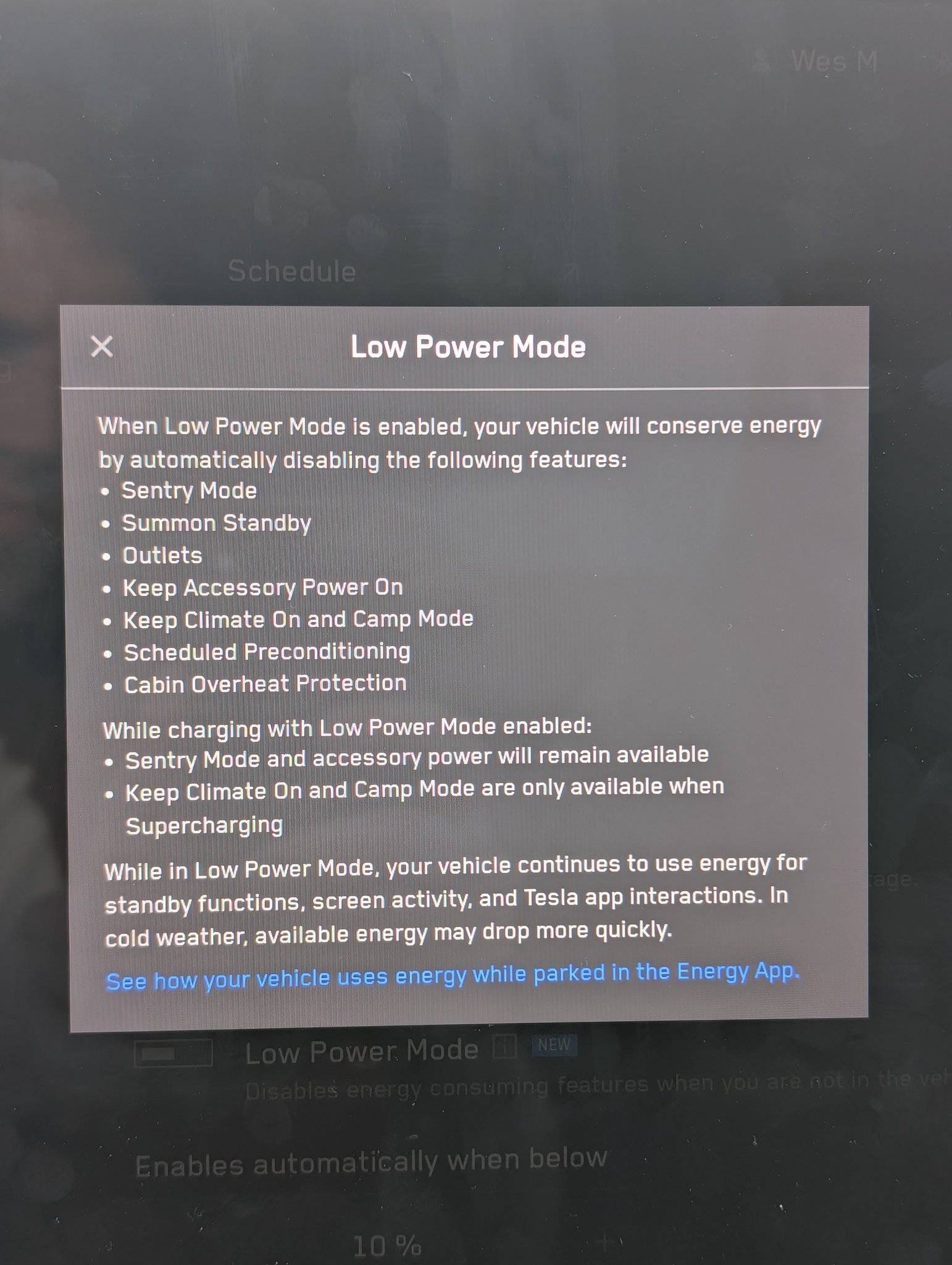 特斯拉推出低功耗模式：解決長期停車造成的「幽靈耗電」問題