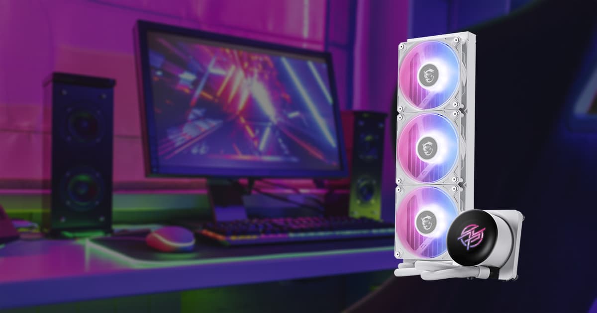 實測新手超友善的 Lan Party 用水冷：MPG CORELIQUID P13 360 WHITE