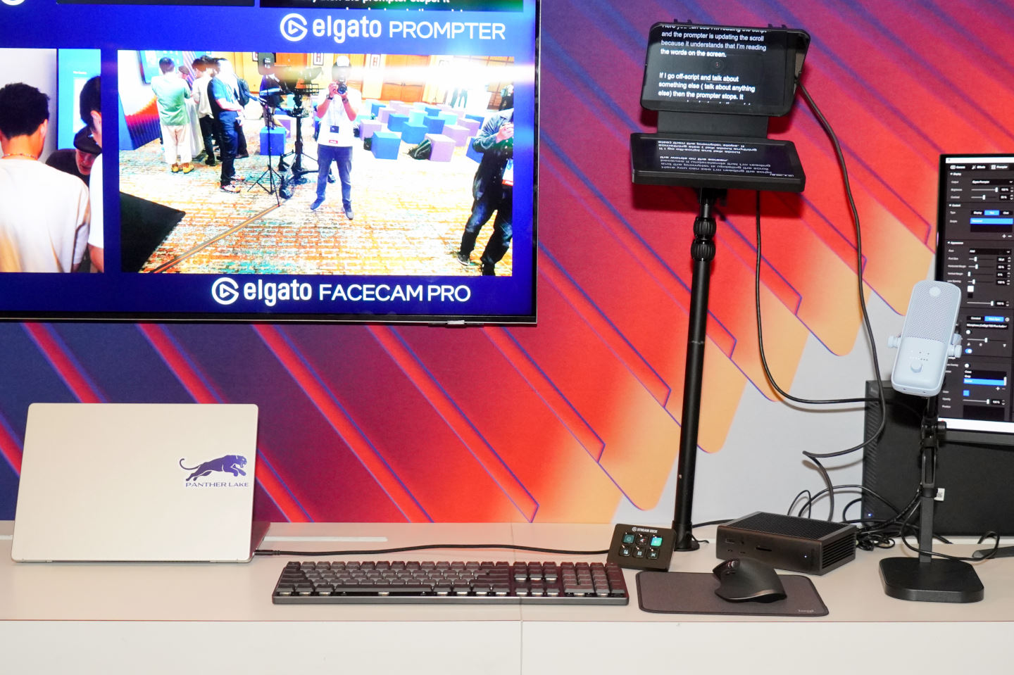 elgato提詞機將AI運算交給NPU處理，不會占CPU與GPU的運算資源，因此不會影響遊戲效能。