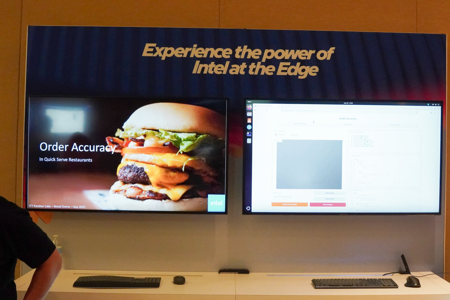 智慧零售以訂單打包的正確率統計為範例。