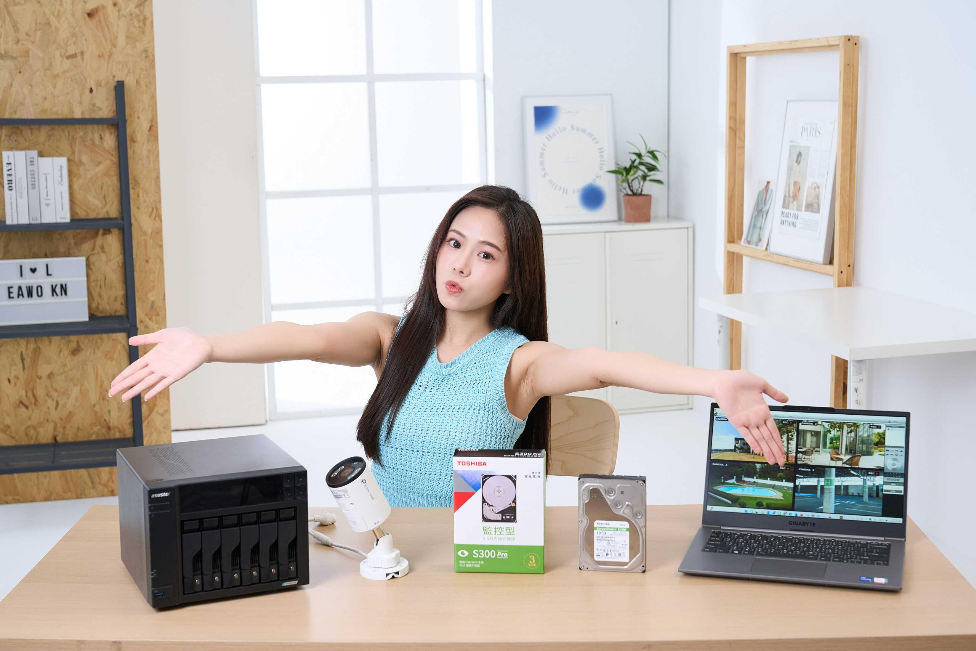 影音檔案高速傳輸、專業監控不中斷:Toshiba 攜手 ASUSTOR 的全方位 NAS 解決方案