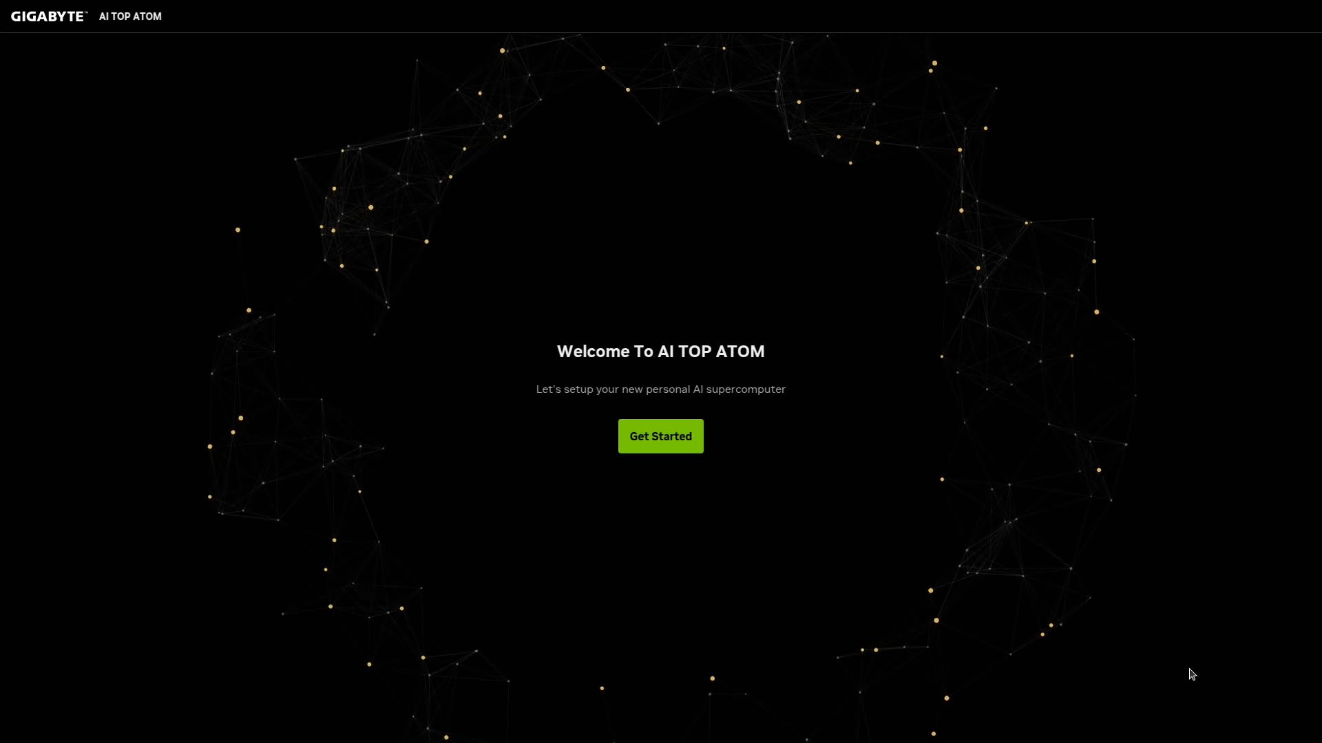 第一次開機的時候會出現歡迎畫面，介面與一般 Windows 電腦相當接近，可以使用鍵盤滑鼠操作。