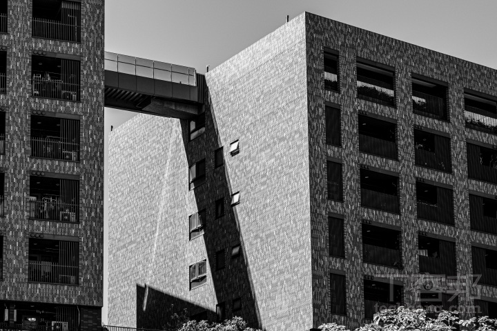 強烈的頂光會形成極端的明暗反差,可使結構更加鮮明突出。