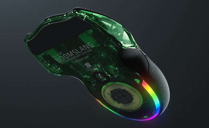 Razer Boomslang 20 週年紀念版登場!經典外型、頂尖規格,全球限量 1,337 組