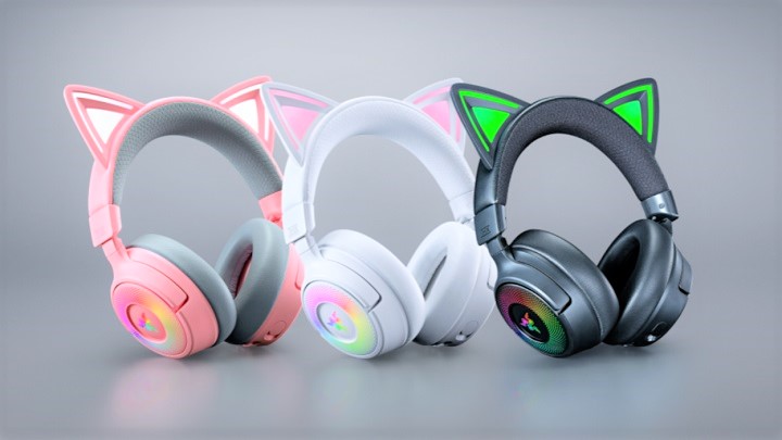Razer Kraken Kitty V3 Pro 評測:貓系外型的旗艦電競耳機,售價 6,490 元