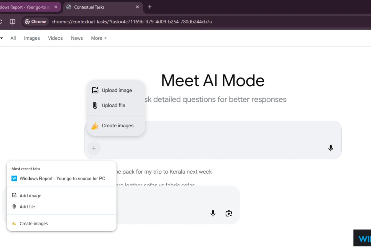 Google Chrome 測試全新原生 AI 模式，獨立分頁運作不再依賴側邊欄
