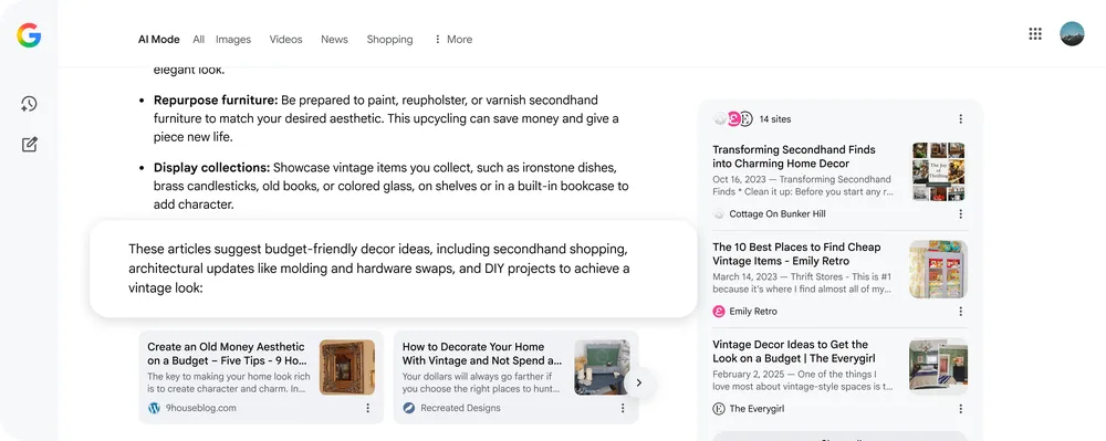 扭轉 AI 摘要讓流量暴跌印象？Google 推「首選來源」功能，官方數據：點擊率翻倍