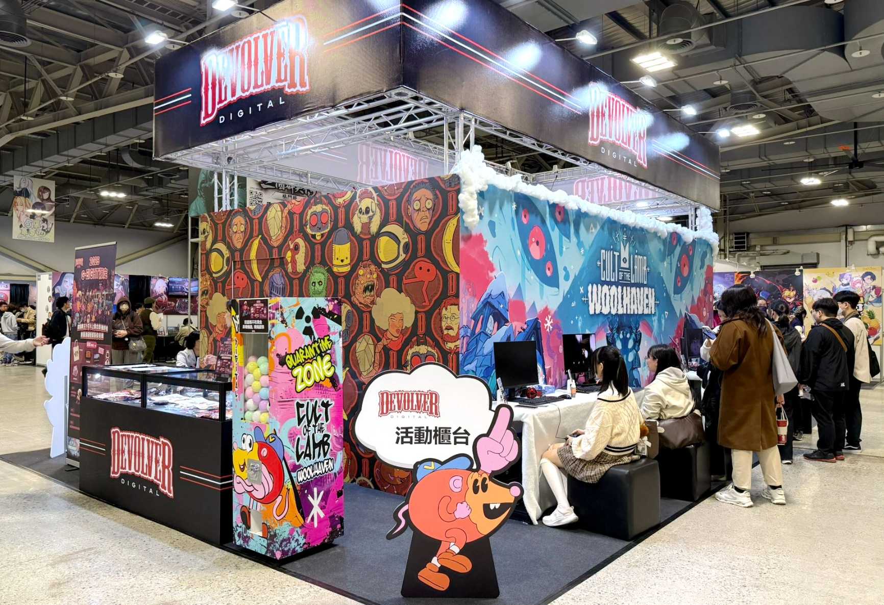 Devolver Digital 亮相 2025 G-Eight 獨立遊戲展，展出話題新作《隔離區：最後的檢疫》