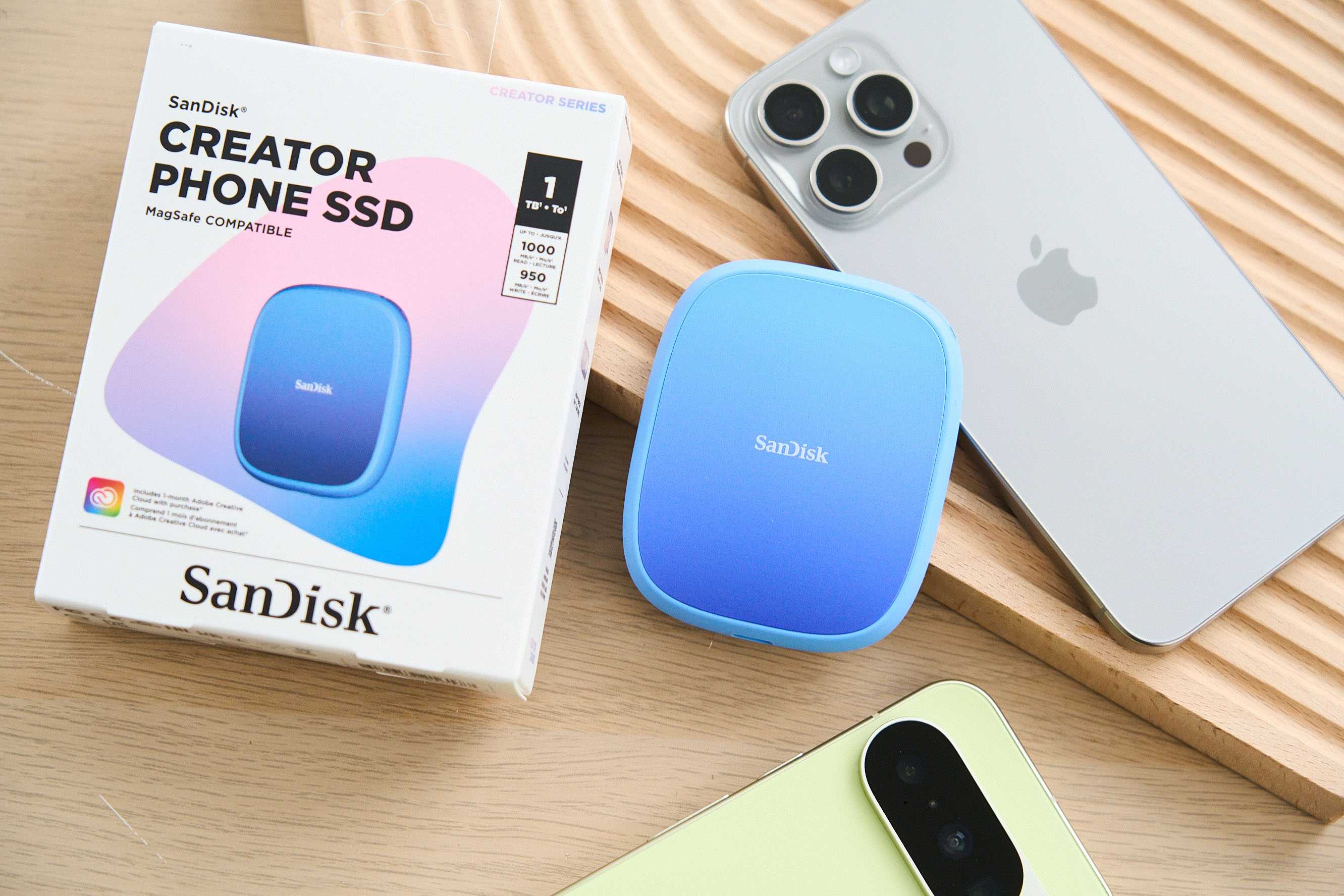 告別手機容量焦慮！SANDISK Creator Phone SSD 實測：支援 ProRes 4K/60fps 外錄，行動創作效率大升級