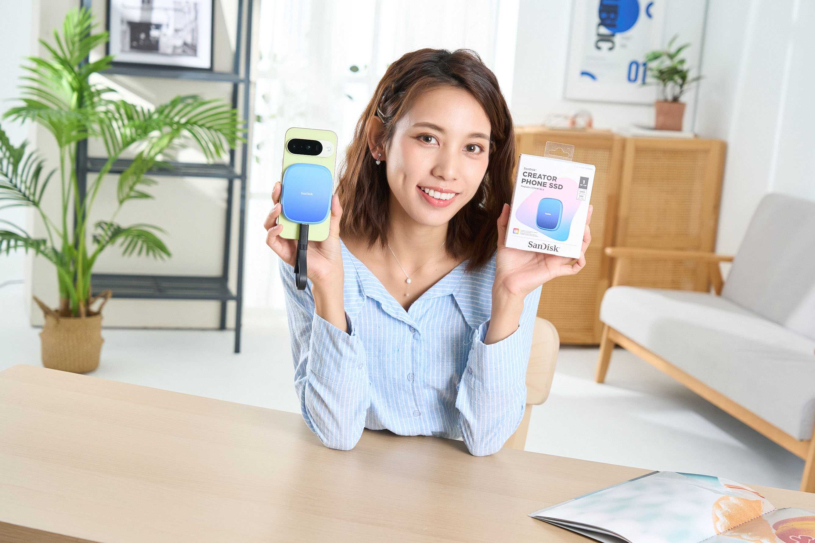 告別手機容量焦慮！SANDISK Creator Phone SSD 實測：支援 ProRes 4K/60fps 外錄，行動創作效率大升級