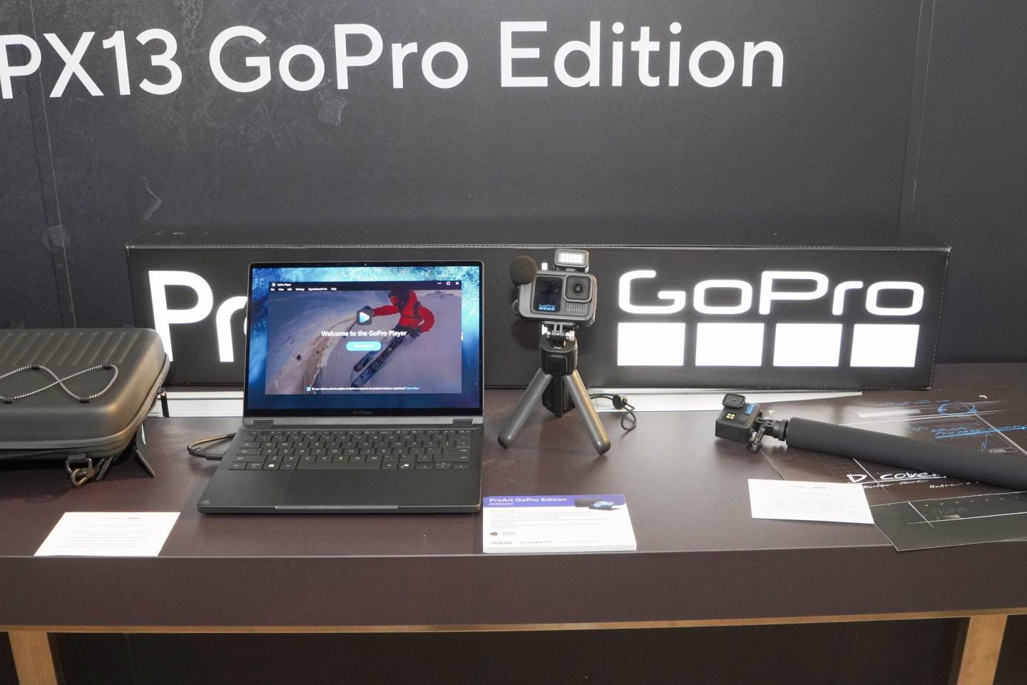 ProArt X GoPro強強聯手,Asus推出聯名影音創作者翻轉筆電