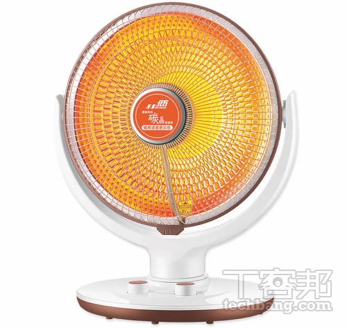 暖房方式：遠紅外線熱 ● 消耗電功率：800W ● 建議售價：1,980 元