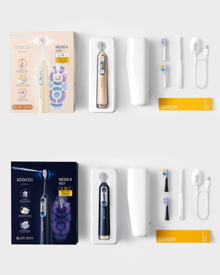 Soocas NEOS II Ultra 全效沖牙音波電動牙刷在台發表!主打刷牙+沖牙一機完成,售價 4,990 元起