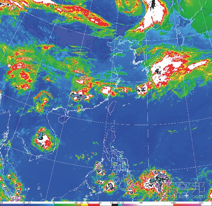 出門拍攝之前記得先瀏覽氣象預報規劃行程，才不會敗興而歸。圖片來源：中央氣象署
