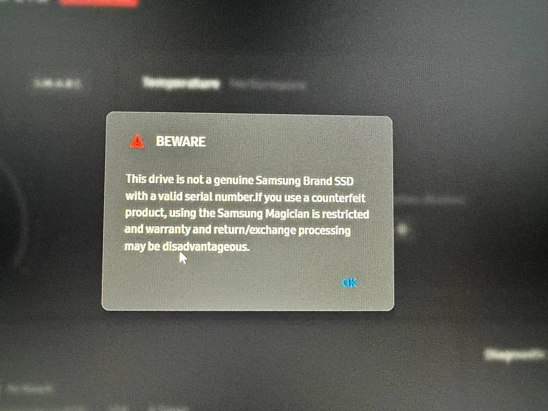 國外網友網購三星990 Pro SSD六折入手竟是山寨貨，騙過Windows、檢測軟體但實測速度慢到爆