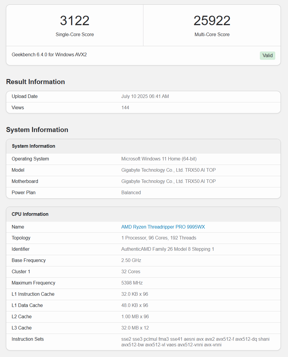 18 核戰勝 96 核?蘋果 M5 Max 效能實測曝光,單核實力完勝 AMD 旗艦級 Threadripper 9995WX