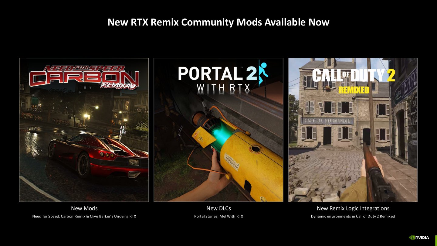 NVIDIA RTX Remix新功能實測：粒子特效、AI修復超有感，還有《雷神之鎚 III》免費模組！