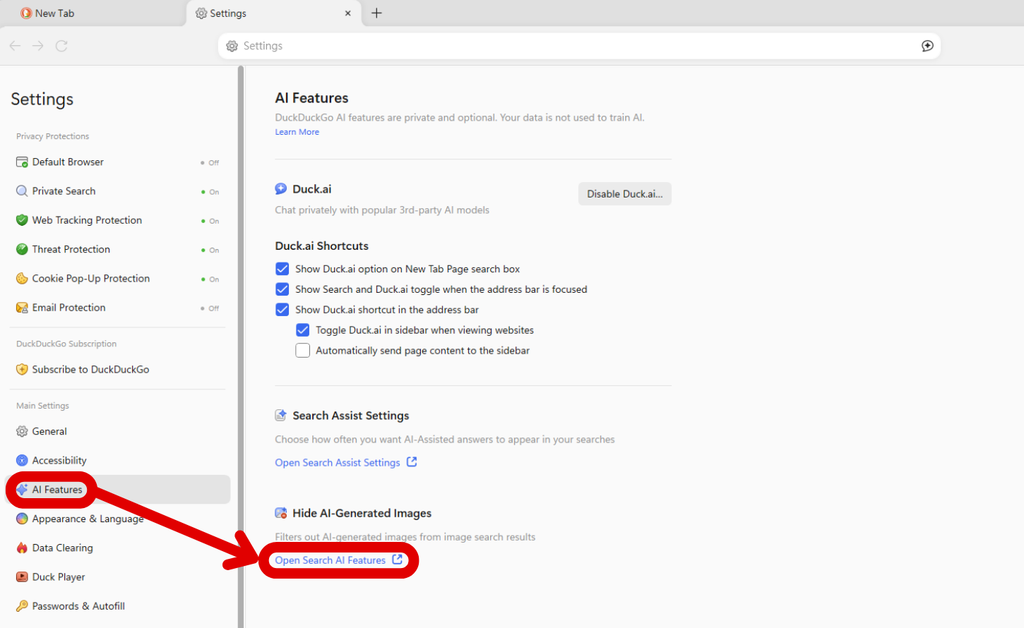 告別劣質 AI 圖！教你用 DuckDuckGo 一鍵過濾，找圖效率大提升！