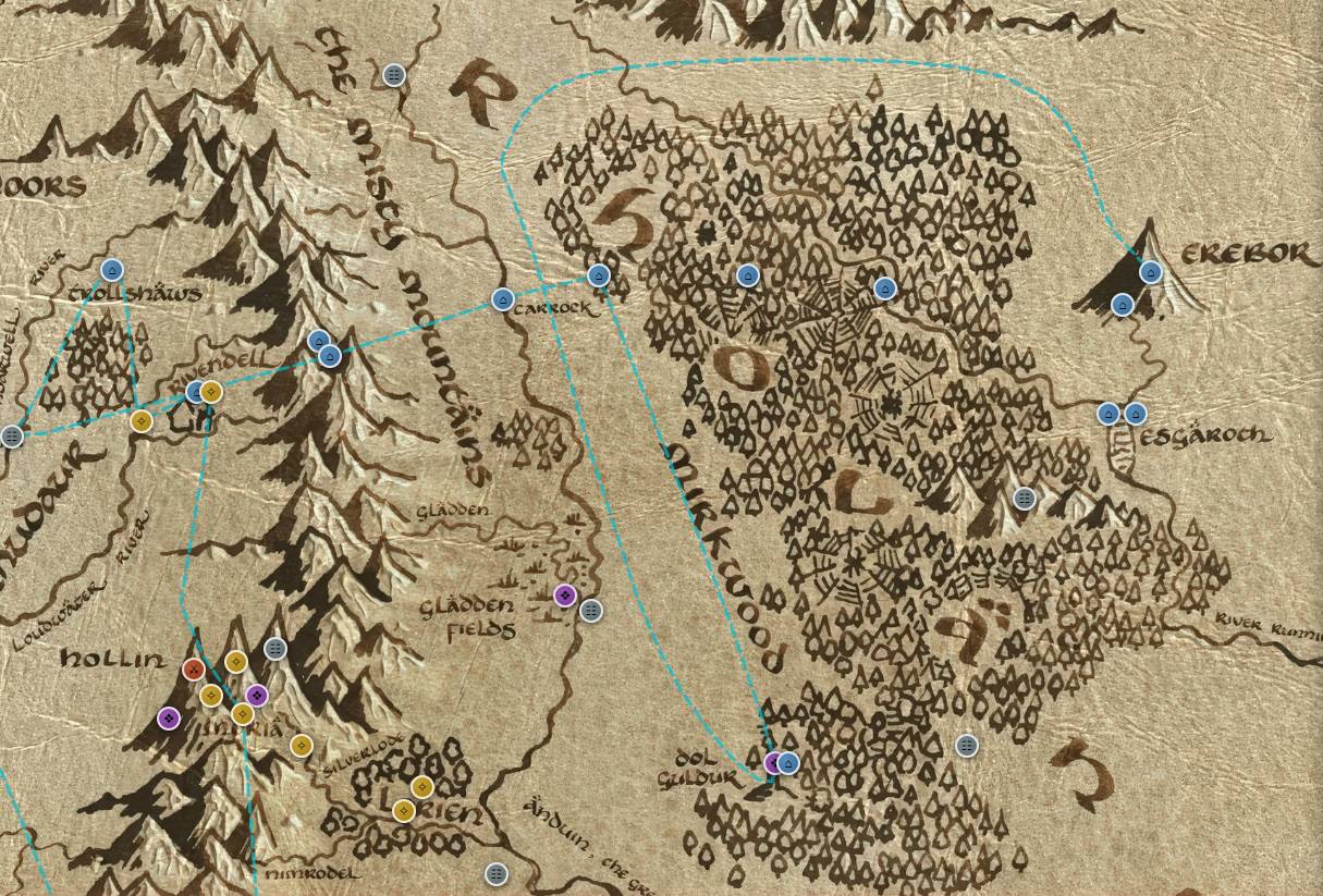 搭飛機太無聊，開發者用「vibe coding」打造出托爾金《魔戒》的互動式中土地圖