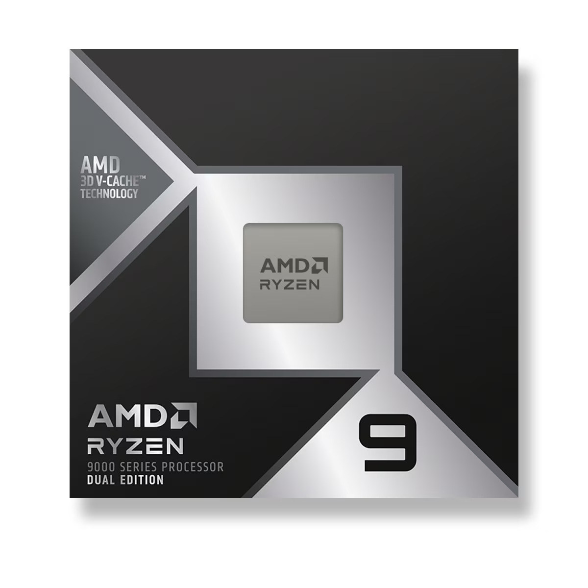 Ryzen 9 9950X3D2 Dual Edition處理器採16核32緒核心組態，最高Turbo時脈可達5.6 GHz，L2 + L3快取記憶體總容量高達208 MB。