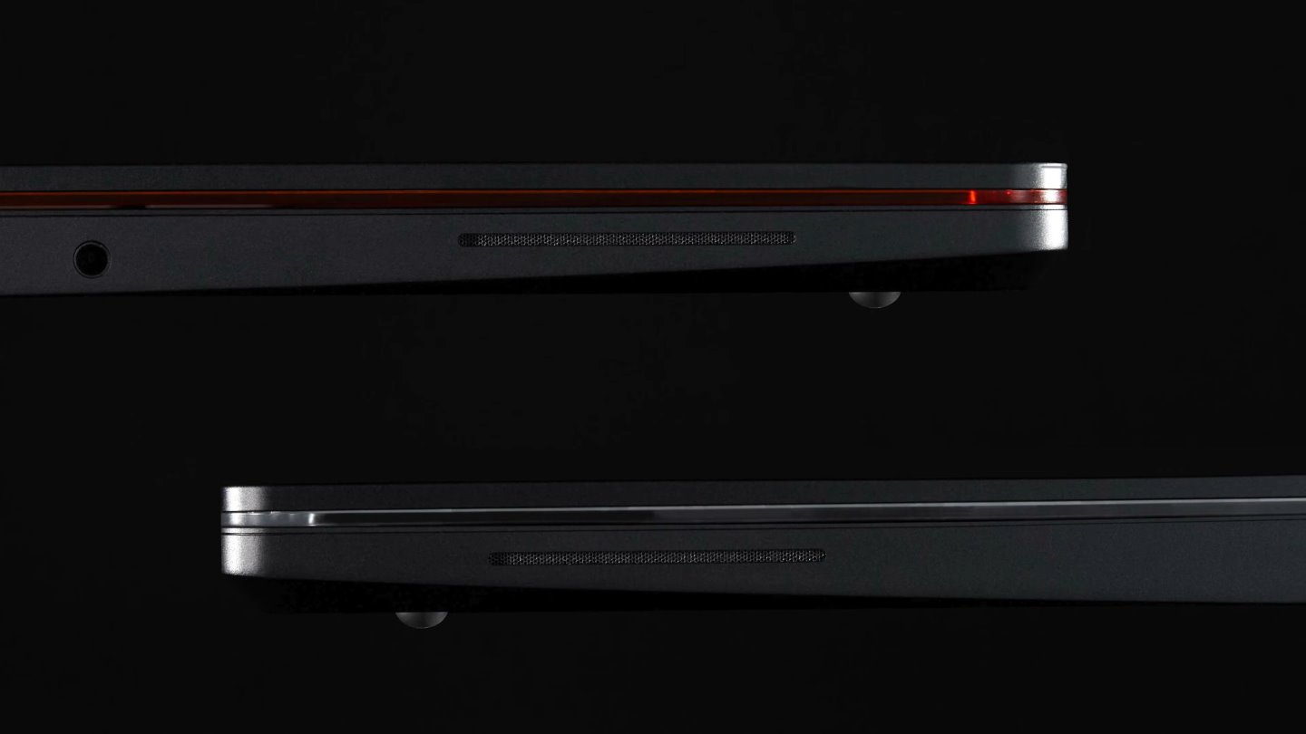 Laptop 13 Pro將揚聲器改至機身側面並支援Dolby Atoms環繞音效，改善音效與影片觀賞體驗。