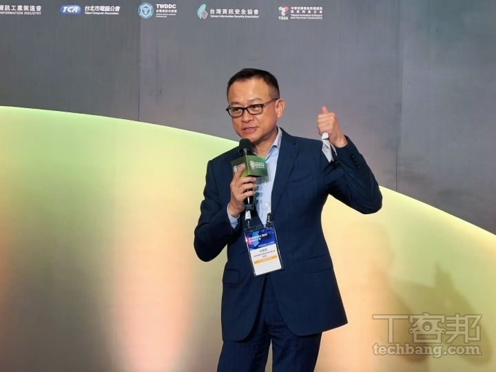 軟體公會沈柏延理事長表示，正因為台灣在第一線「被攻擊而變強」，我們擁有發展資安最好的條件與能力。