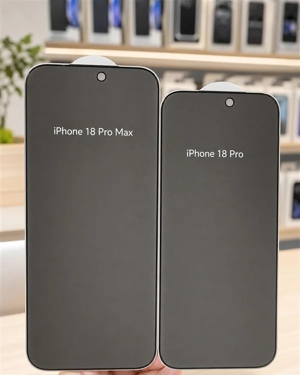 iPhone 18 Pro 保護貼洩天機！史上最窄邊框、動態島狂縮 35%！蘋果「真全螢幕」時代來臨？