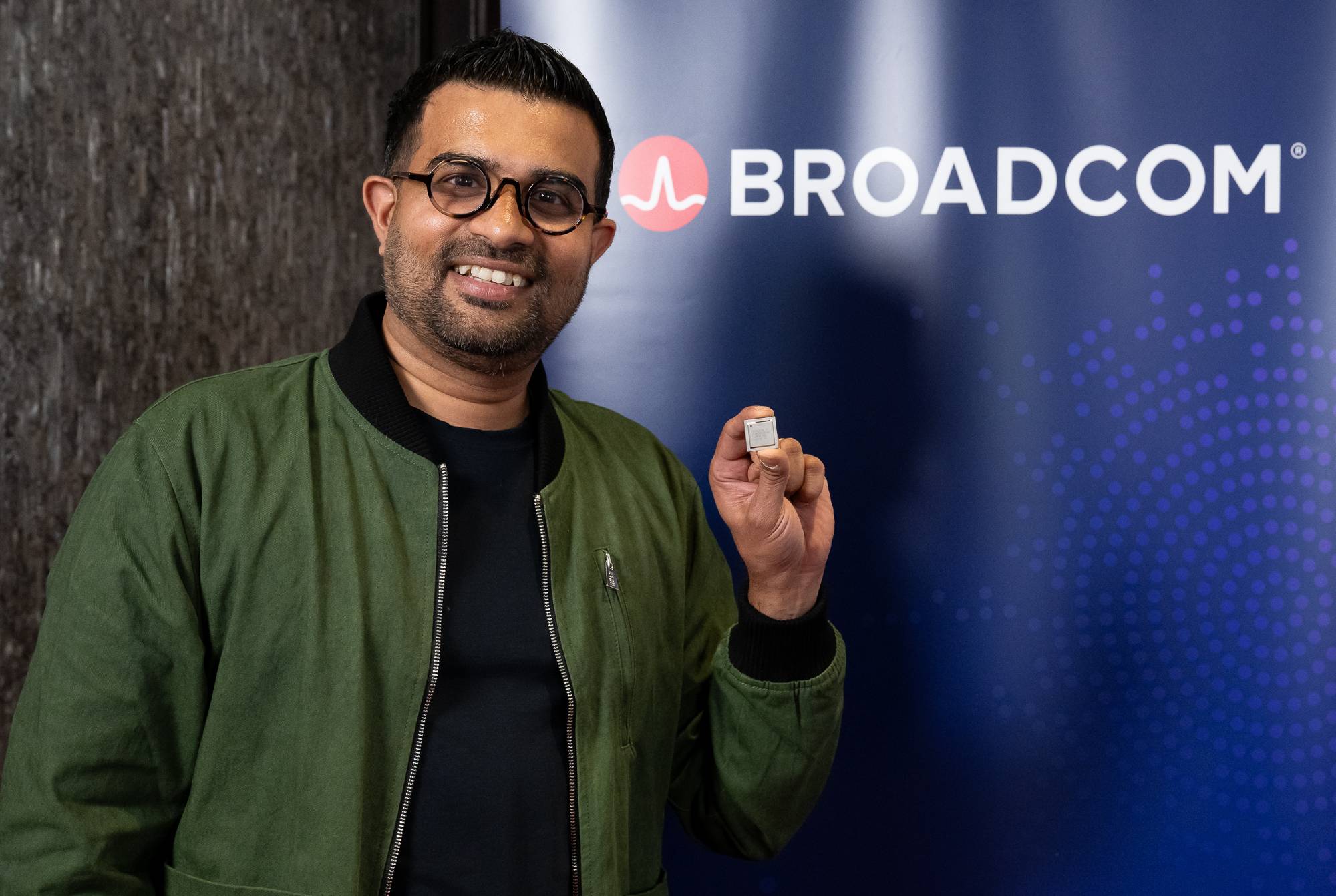 Boardcom 無線與寬頻通訊部門行銷副總裁 Vijay Nagarajan。