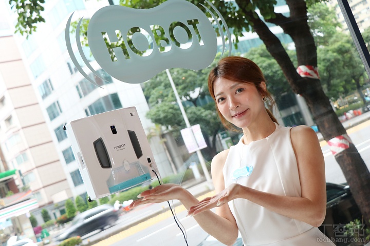 全球首創「雙刀流」刮刀擦窗機器人!玻妞 HOBOT-SP10 在台上市,售價 13,800 元