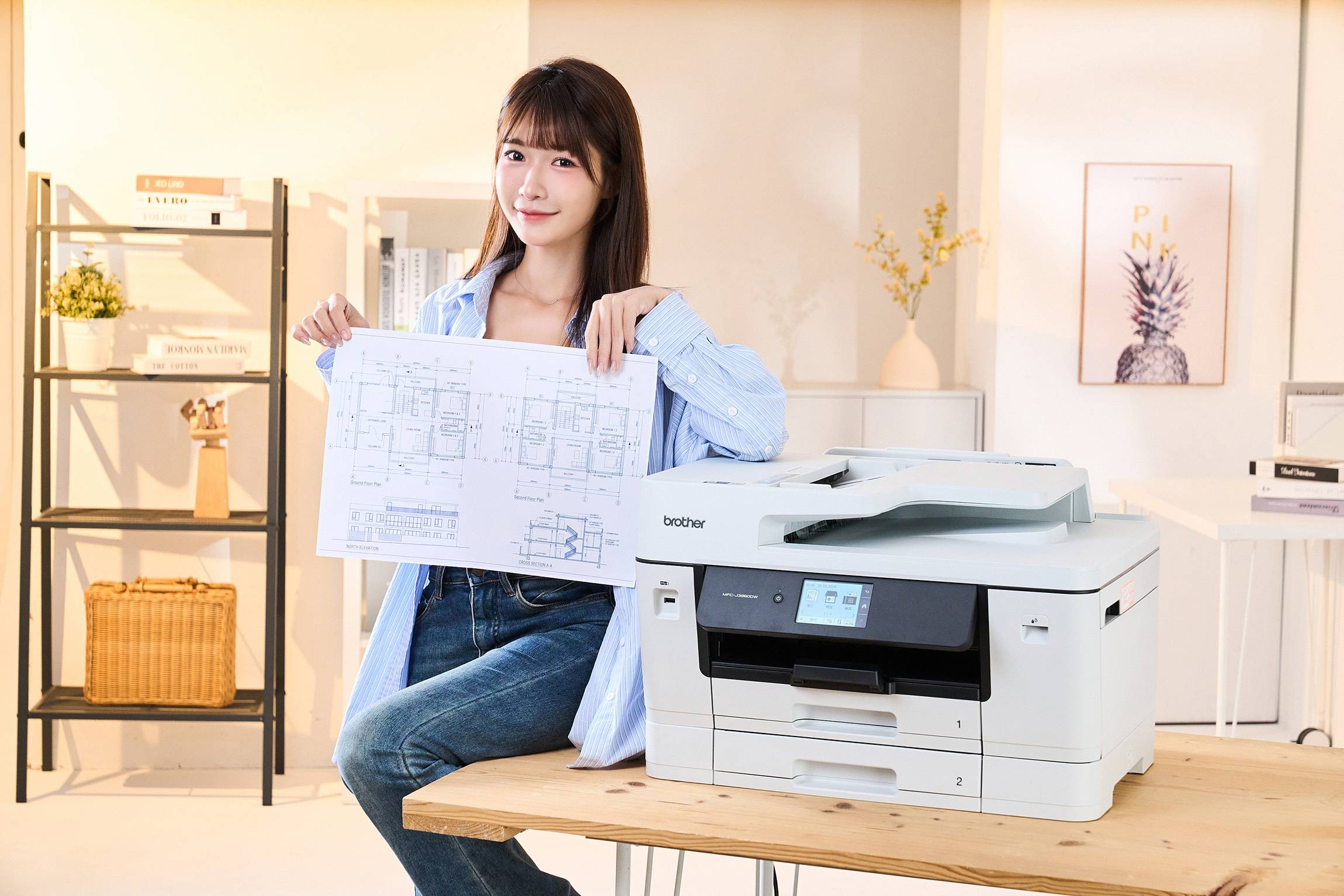 Brother 發表 MFC-J3960DW 商用噴墨複合機，主打 30 萬頁高耐用度與最長五年保固
