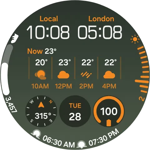 三星 Galaxy Watch 9 / Ultra 2 五款全新預設錶盤曝光!專屬夜間模式與新 App 介面搶先看