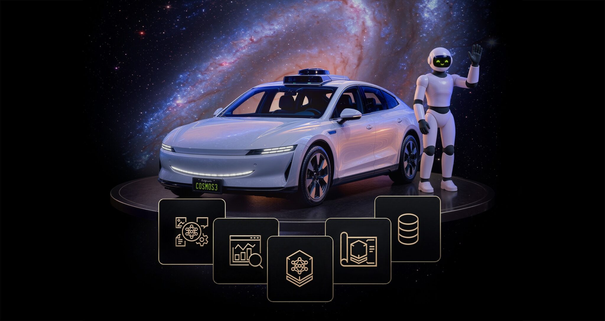 Cosmos 3是NVIDIA為物理AI打造的開放基礎模型，這次推出參數量為4B的Cosmos 3 Edge更適合部署在邊緣裝置。