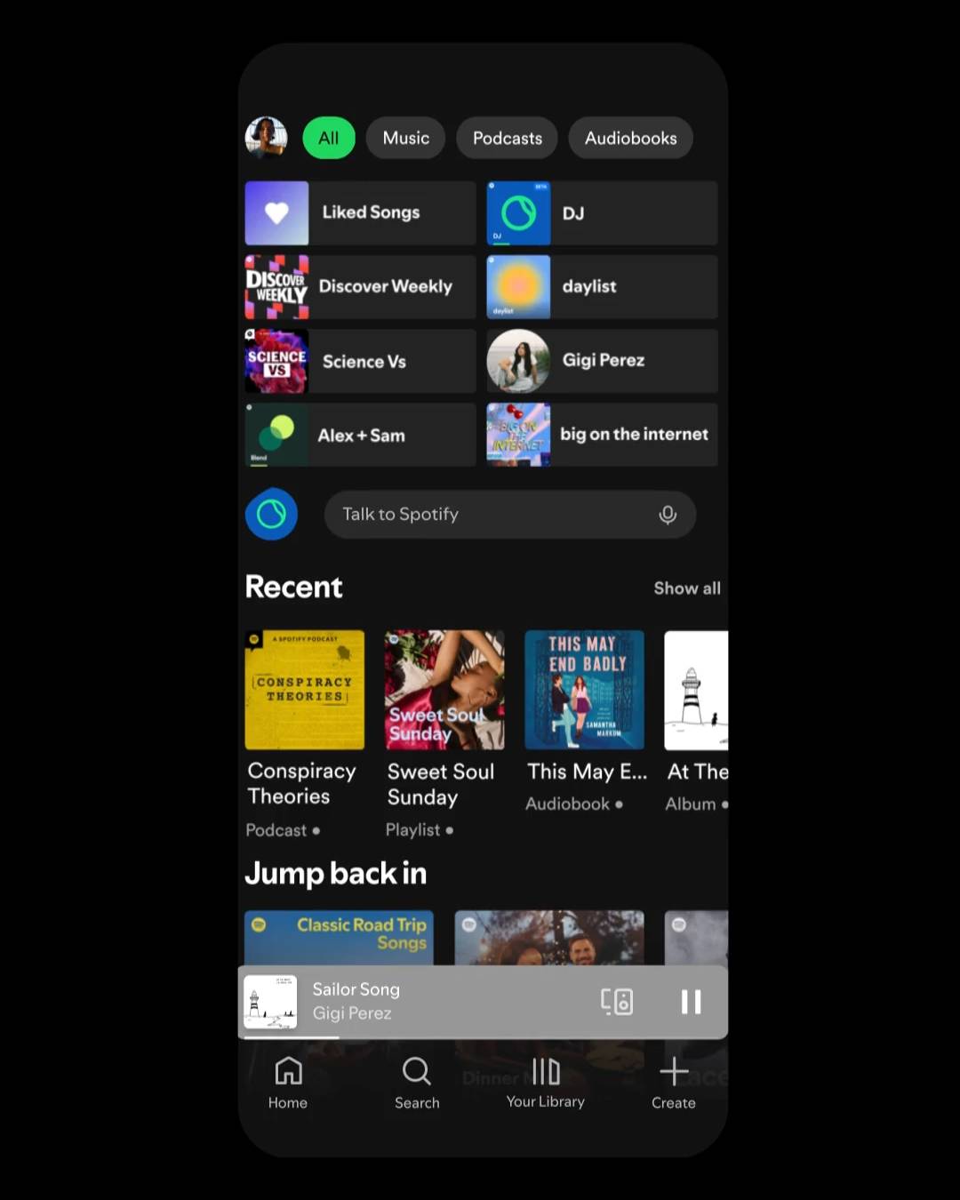 Spotify 推出「Talk to Spotify」AI 對話功能，聊天就能點歌、查資訊、探索收聽紀錄