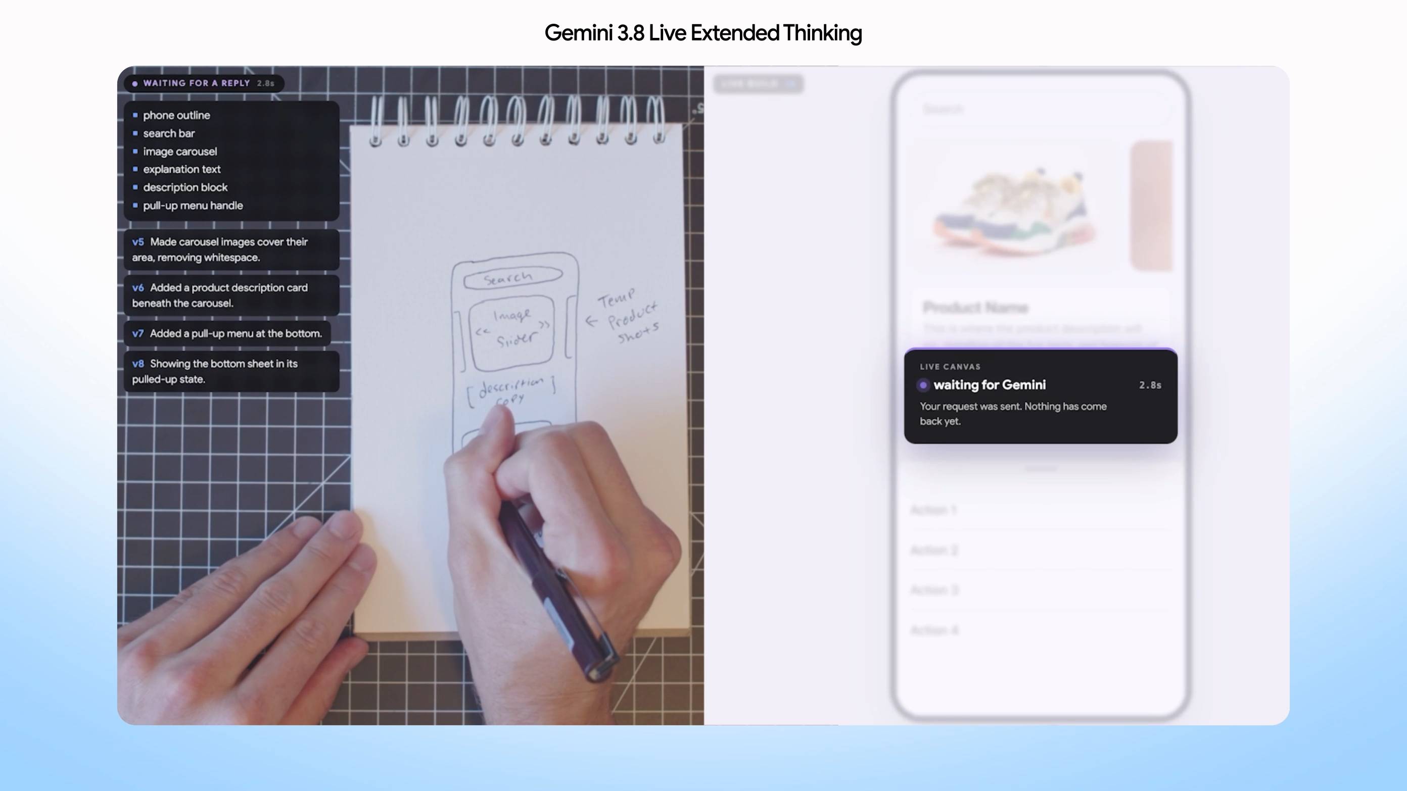 Google 發表 Gemini 3.8 Live、Extended Thinking 語音模型，支援即時影音與多步驟推理