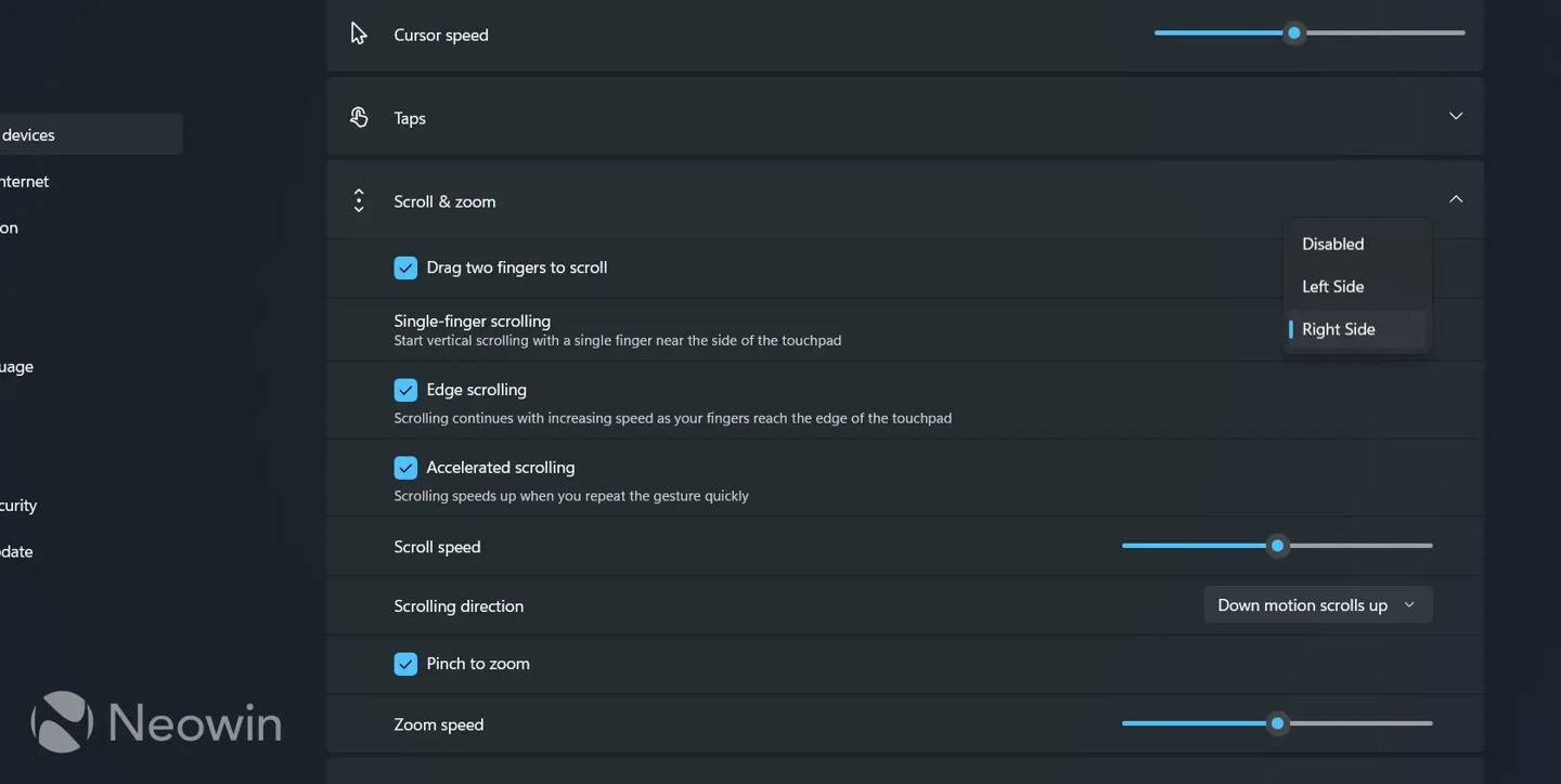 終於回來了!Windows 11 測試「單指邊緣捲動」新手勢,不用兩根手指也能輕鬆翻頁!