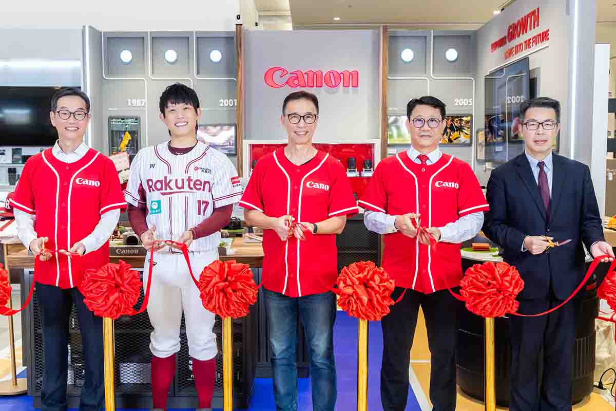 結合影像美學與運動活力！Canon 運動主題體驗店正式進駐臺北大巨蛋